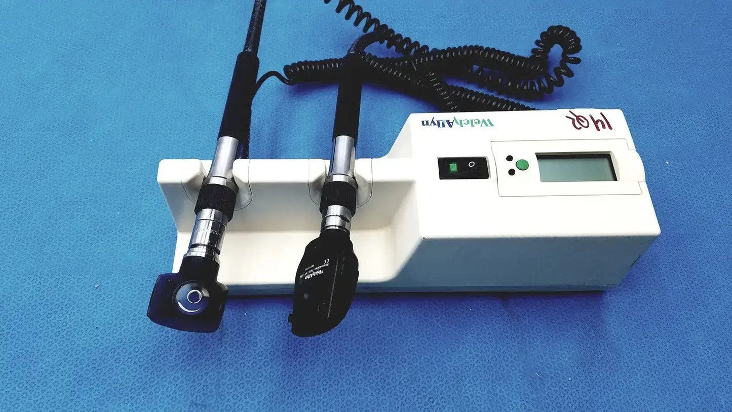 Welch Allyn Wall Mount Transformer with Otoscope & Ophthalmoscope Wall Mount Diagnostic Set, second-hand product photo 5