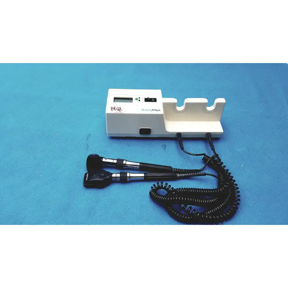 Welch Allyn Wall Mount Transformer with Otoscope & Ophthalmoscope Wall Mount Diagnostic Set, second-hand product photo 2