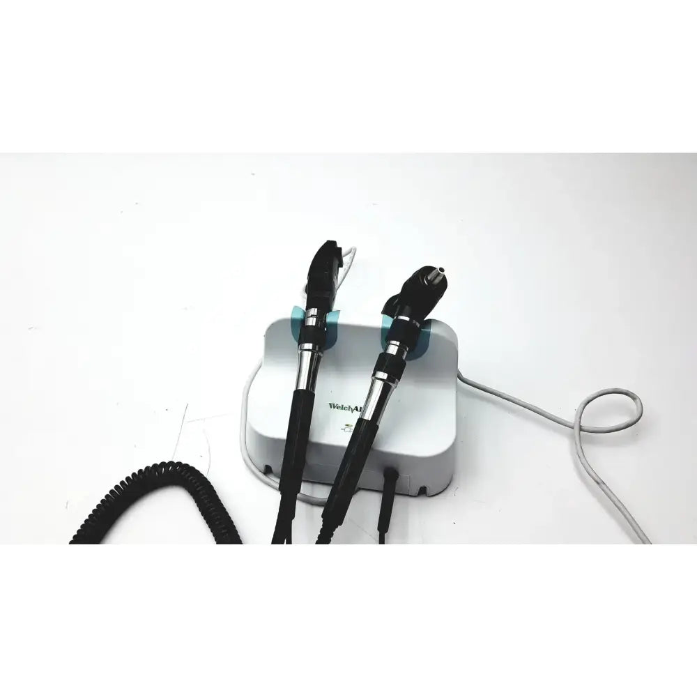 Welch Allyn Wall Transformer Ophthalmoscope & MacroView Otoscope 23810, 11720 Diagnostic Set, second-hand product photo 12