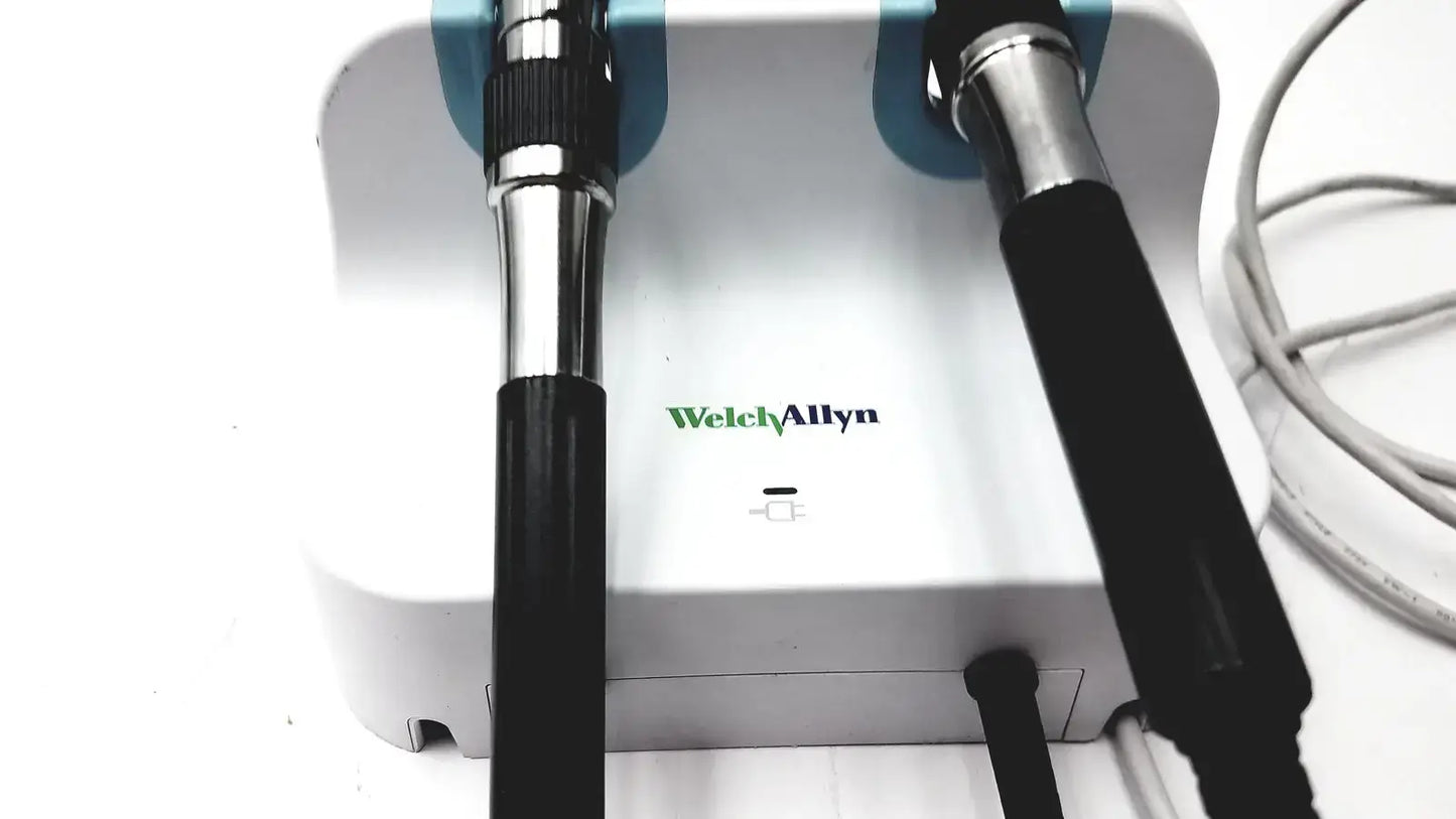 Welch Allyn Wall Transformer Ophthalmoscope & MacroView Otoscope 23810, 11720 Diagnostic Set, second-hand product photo 2