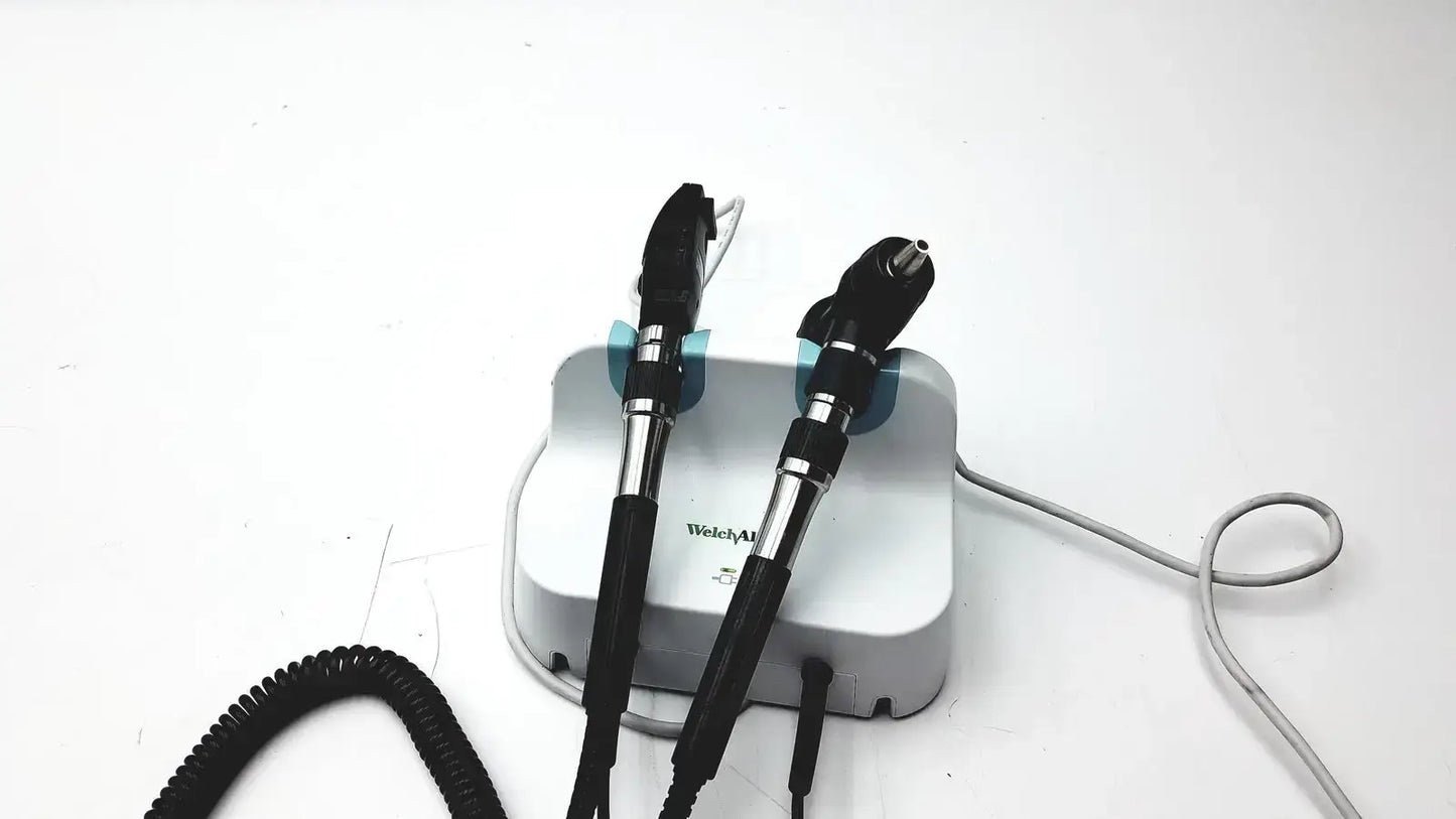 Welch Allyn Wall Transformer Ophthalmoscope & MacroView Otoscope 23810, 11720 Diagnostic Set, second-hand product photo 12