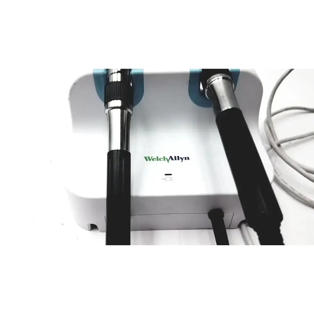 Welch Allyn Wall Transformer Ophthalmoscope & MacroView Otoscope 23810, 11720 Diagnostic Set, second-hand product photo 2