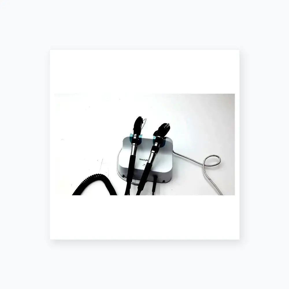 Welch Allyn Wall Transformer Ophthalmoscope & MacroView Otoscope 23810, 11720 Diagnostic Set, second-hand product photo 12