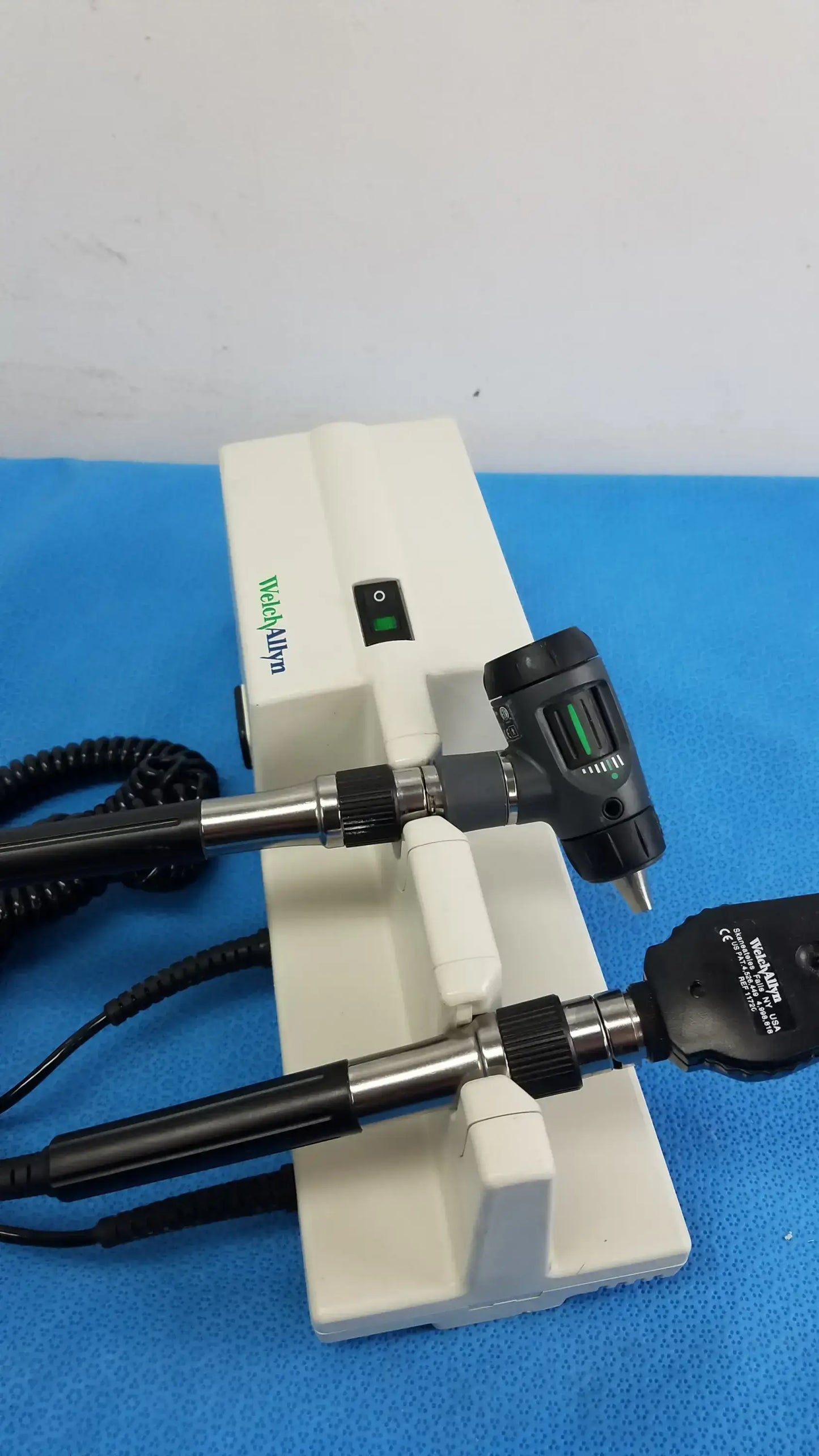 Welch Allyn Wall Transformer With 11720 Otoscope & Ophthalmoscope Heads Wall Transformer, second-hand product photo 13