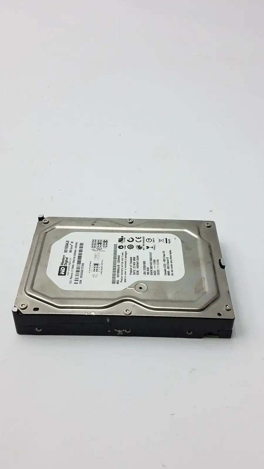 Western Digital WD1600AAJB 160GB PATA / Ultra ATA100 Hard Drive – 3.5" HDD Internal Hard Drive, as-is (for parts) product photo 5