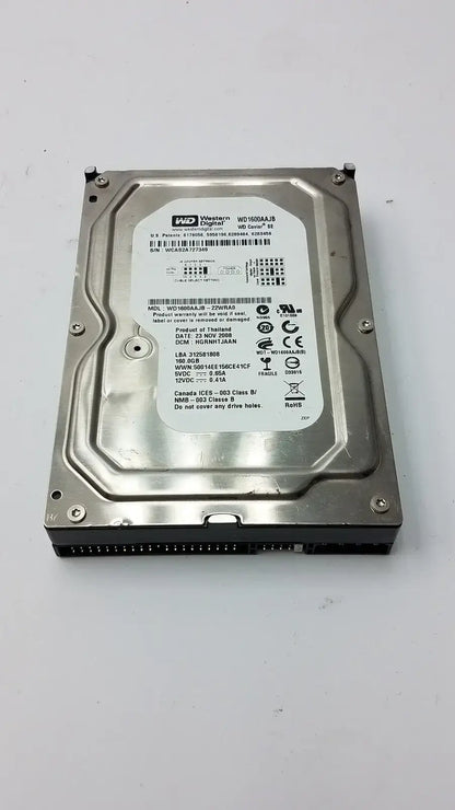 Western Digital WD1600AAJB 160GB PATA / Ultra ATA100 Hard Drive – 3.5" HDD Internal Hard Drive, as-is (for parts) product photo 4