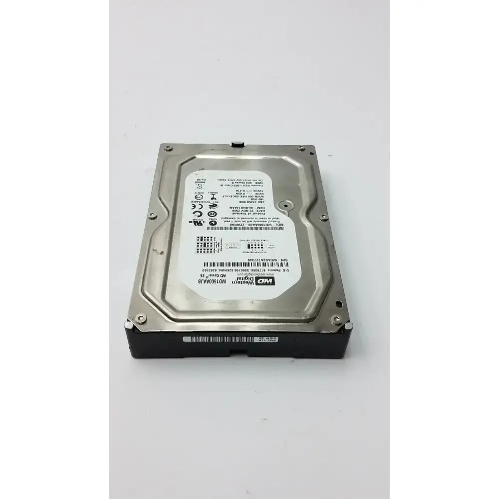 Western Digital WD1600AAJB 160GB PATA / Ultra ATA100 Hard Drive – 3.5" HDD Internal Hard Drive, as-is (for parts) product photo 6