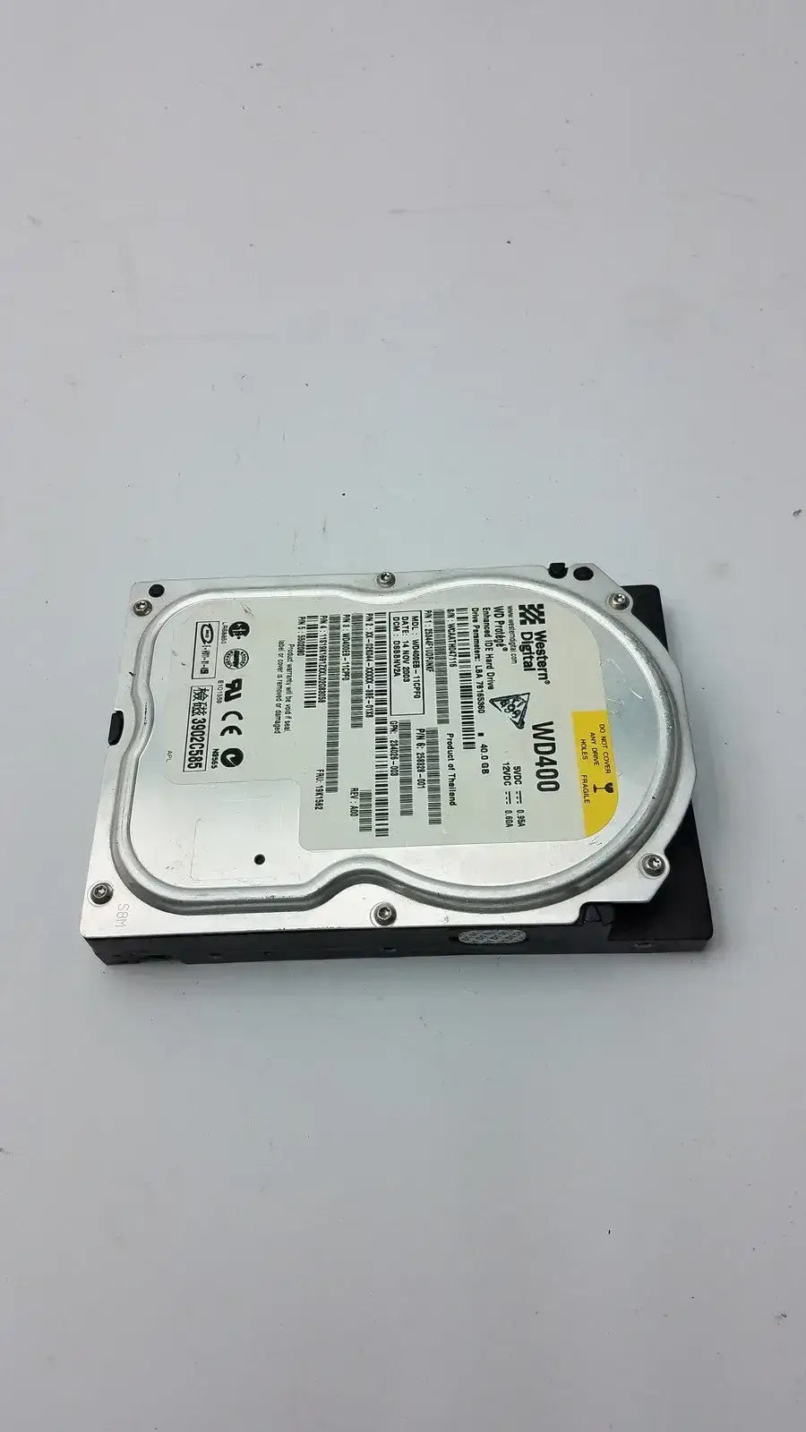 Western Digital WD400EB-00ENA0 40GB IDE Hard Drive – 3.5" Desktop HDD Internal Hard Disk Drive, second-hand product photo 6