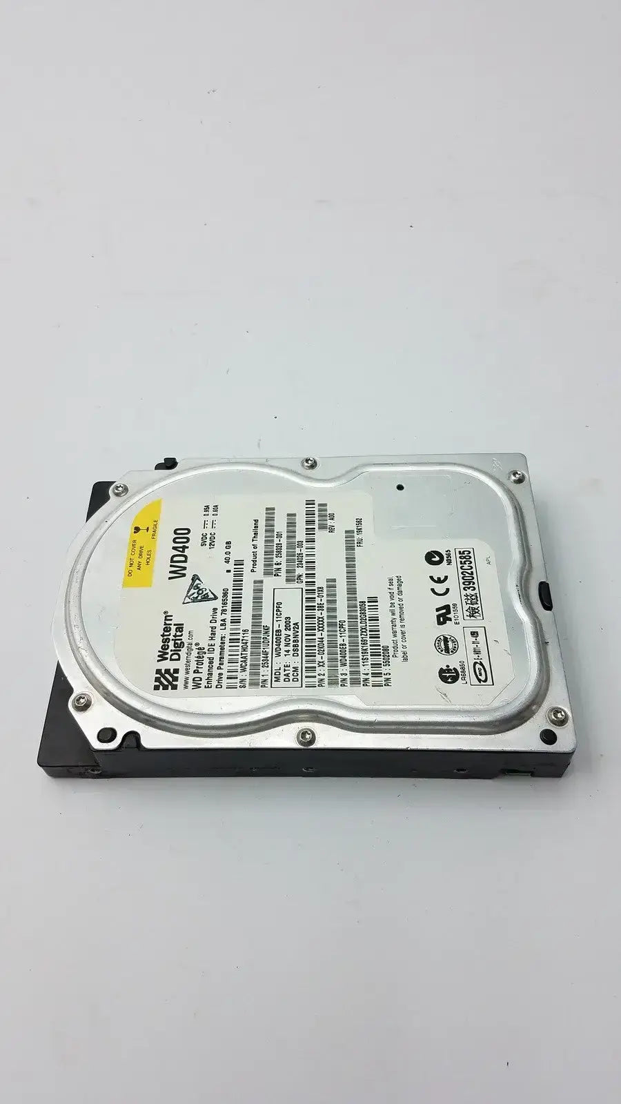 Western Digital WD400EB-00ENA0 40GB IDE Hard Drive – 3.5" Desktop HDD Internal Hard Disk Drive, second-hand product photo 4