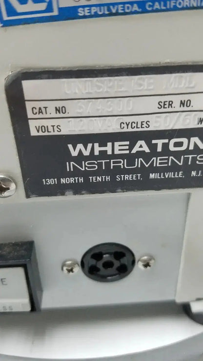 Wheaton Unispense II Dose Counter Cat No. 374300 Laboratory Equipment Part, second-hand product photo 9