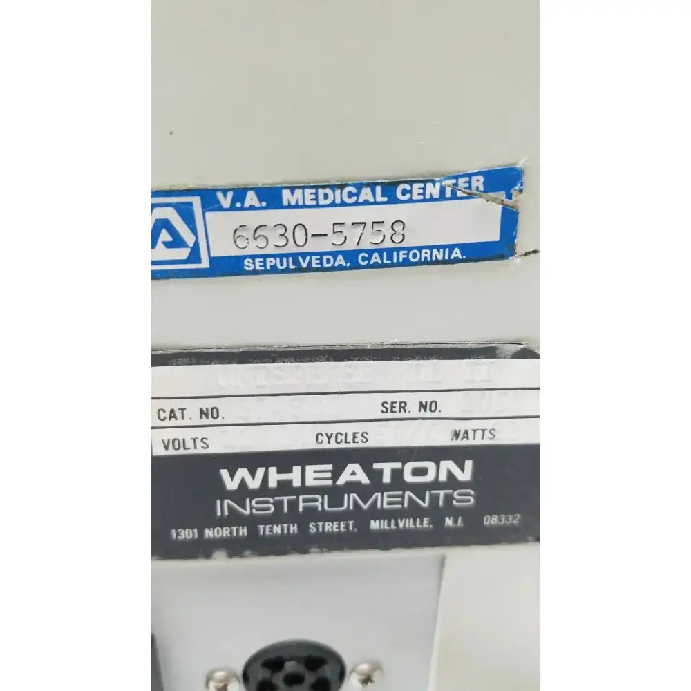 Wheaton Unispense II Dose Counter Cat No. 374300 Laboratory Equipment Part, second-hand product photo 10
