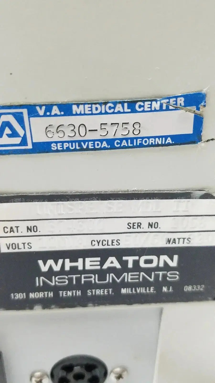 Wheaton Unispense II Dose Counter Cat No. 374300 Laboratory Equipment Part, second-hand product photo 10