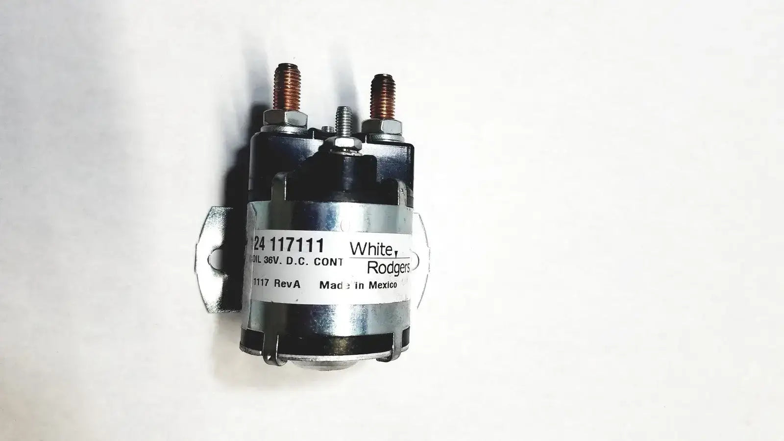 White Rodgers 124-117111 Solenoid SPNO 36 VDC Isolated Coil Continuous Duty Solenoid, second-hand product photo 3