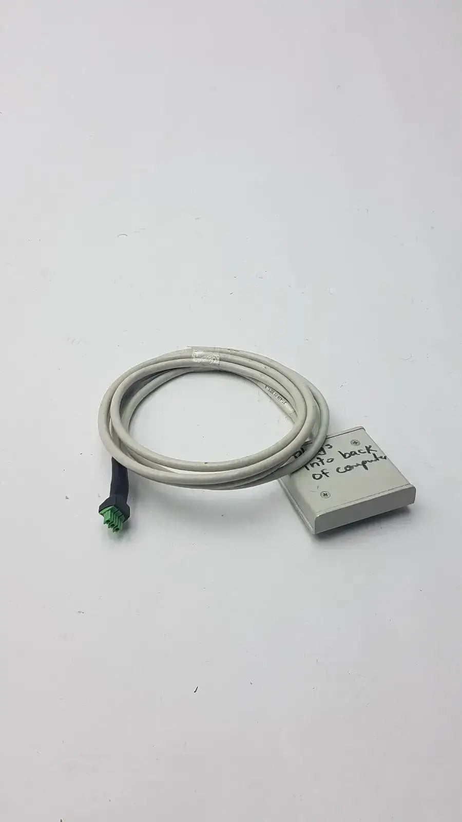 Unbranded White Switch With Green Lead 27-438-01 Rev A Electrical Switch Component, second-hand product photo 6