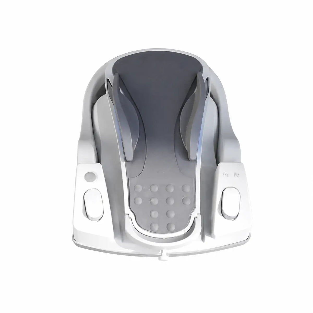 Gray and white ergonomic computer mouse rest with contoured design for comfort in whitestar signature phacoemulsifier product