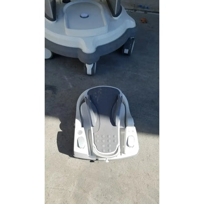 Gray and black plastic baby walker with textured footpad for footswitch in whitestar signature phacoemulsifier reuse medical