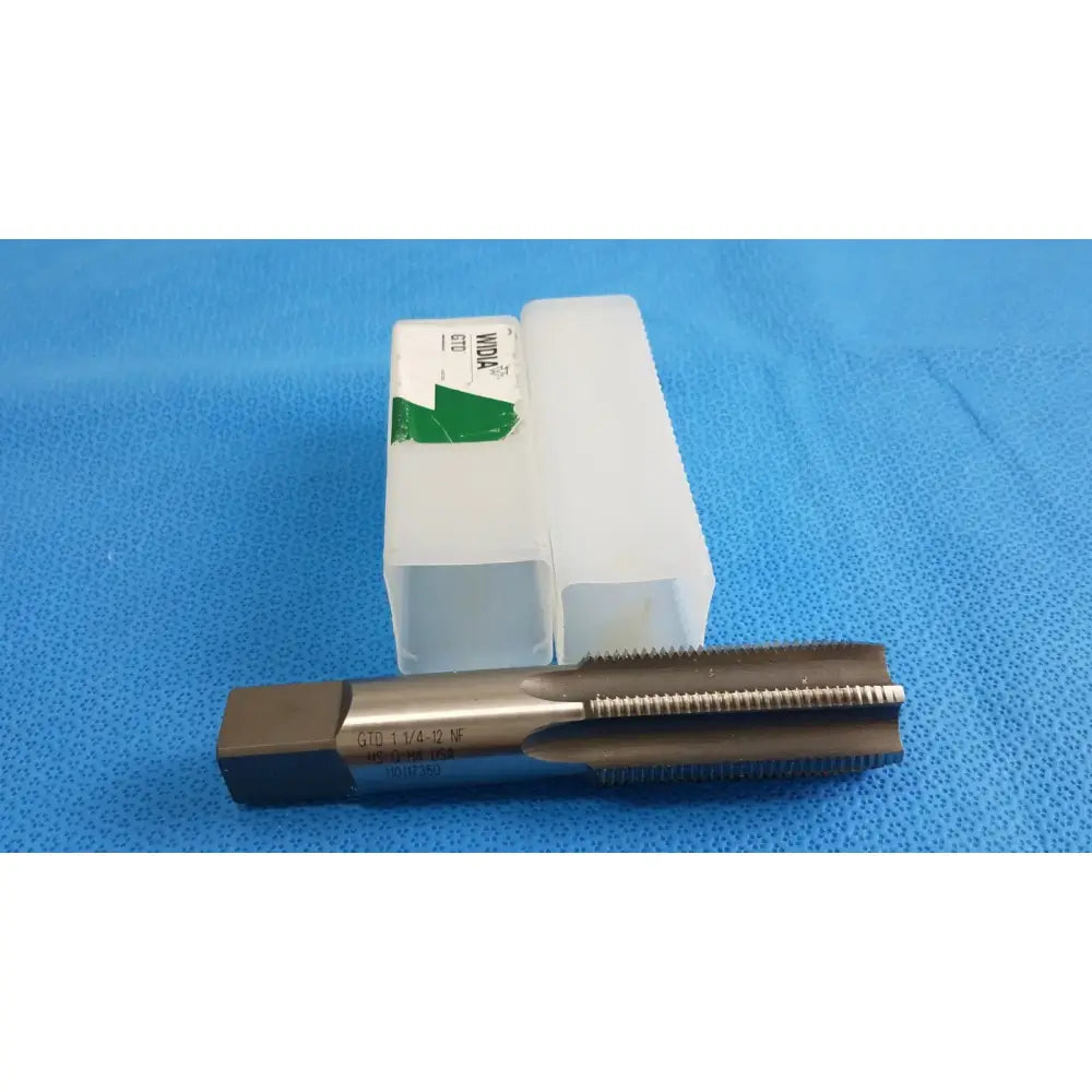 Reuse Medical WIDIA GTD 1-1/4"-12 NF High-Speed Steel Hand Tap Hand Taps, second-hand product photo 1