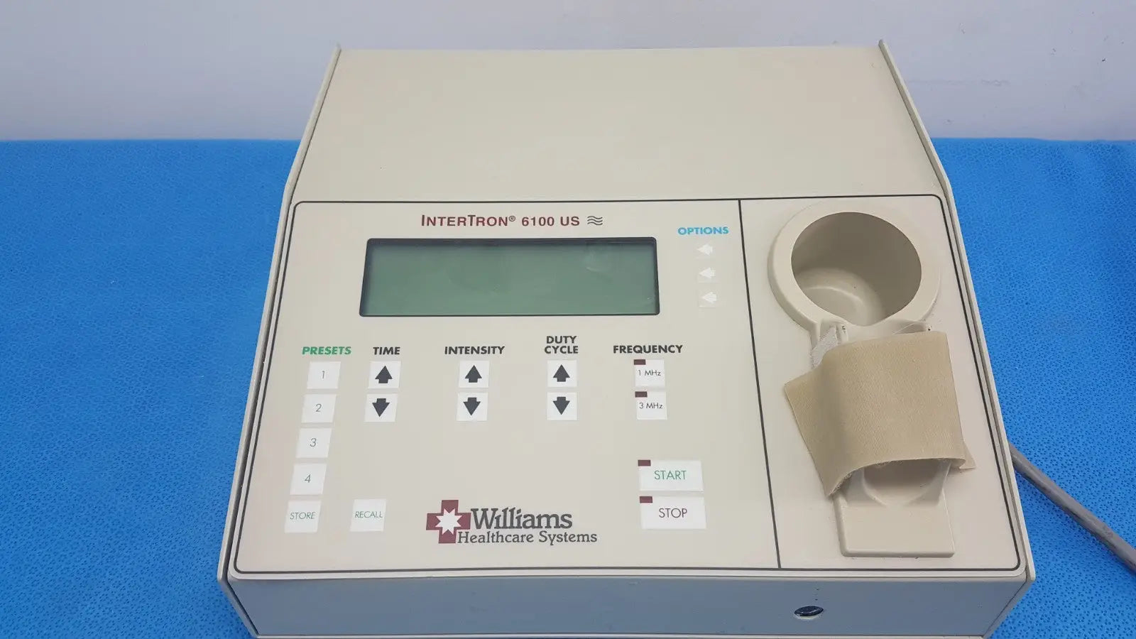 Reuse Medical Williams 6100 Ultrasound Therapeutic Device – Clinical Physical Therapy Machine Ultrasound Therapy Units, second-hand product photo 1