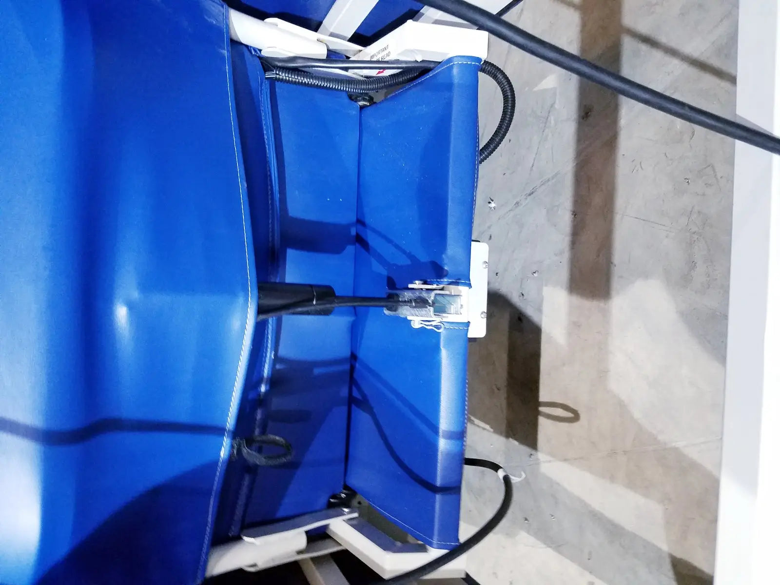 Winco 694 Care Recliner Dialysis chair +Back Massager Vibrate +Side Trays Patient Recliner Chair, second-hand product photo 8
