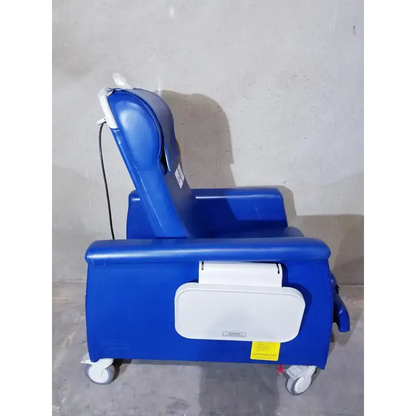 Winco 694 Care Recliner Dialysis chair +Back Massager Vibrate +Side Trays Patient Recliner Chair, second-hand product photo 11