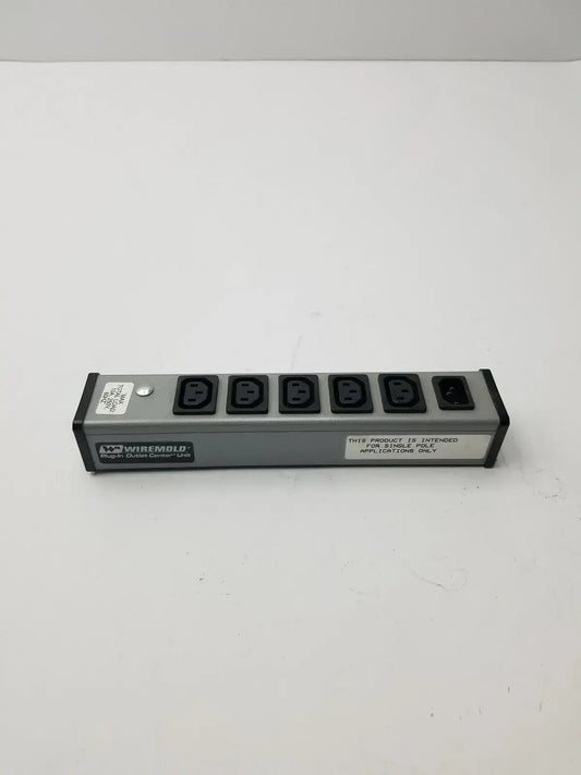 Wiremold Plug In Outlet Center IEC5 50/60 Hz 10A 250V Power Distribution Unit, second-hand product photo 2