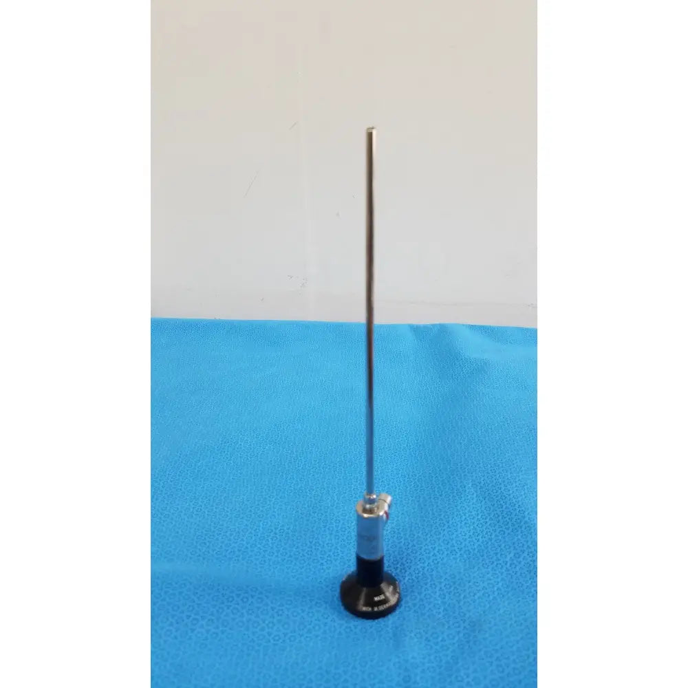 Wolf 8471.42 25° arthroscopy endoscope orthopedic with sleek metallic shaft and black circular base for precise use