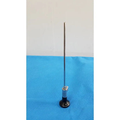 Wolf 8471.42 25° arthroscopy endoscope orthopedic with sleek metallic shaft and black circular base for precise use