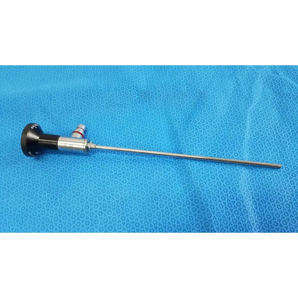 Wolf 8471.42 25° arthroscopy endoscope orthopedic with silver metallic body and black ergonomic handle