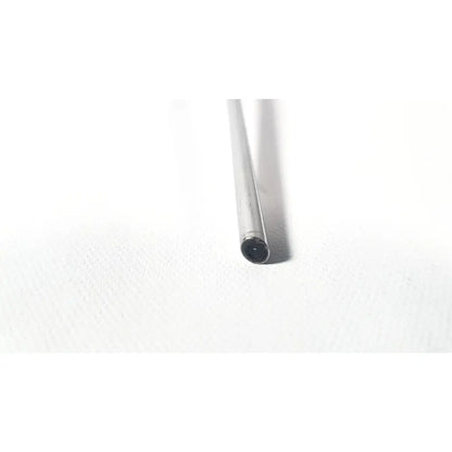 Wolf 8853.42 25 degree rigid arthroscope in metallic silver with smooth finish and darkened circular end