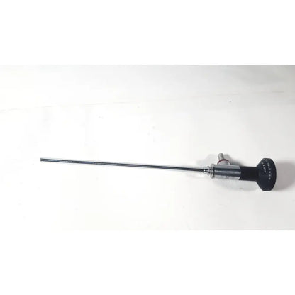 Black-handled wolf 8853.42 25 degree rigid arthroscope with long slender metallic shaft for arthroscopic use