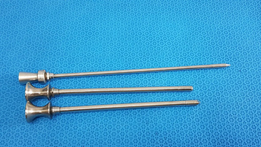Reuse Medical Wolf 8855.19 Cannula Probe Insert – Stainless Steel Surgical Tool lot of 3 Surgical & Orthopedic Instruments, second-hand product photo 1
