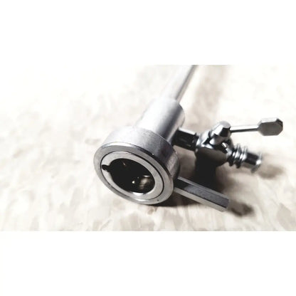 Wolf 8962.01 silver metallic reusable sheath obturator with cylindrical shaft and adjustable mechanism for laparoscopic instruments