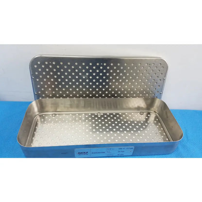 Wolf Knittlingen Sterilization Case Tray With Lid Sterilization Case Tray, second-hand product photo 1