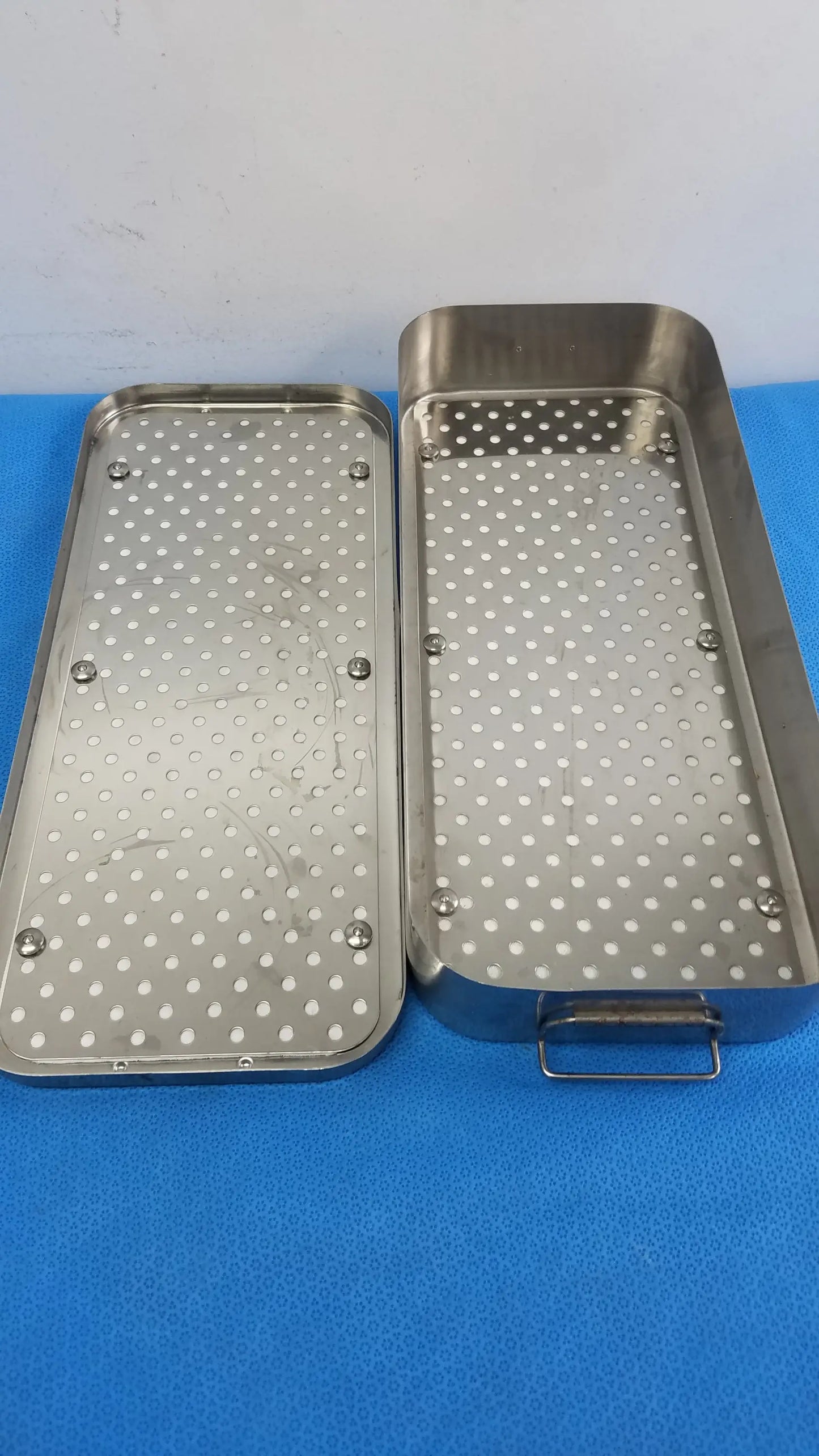 Wolf Knittlingen Sterilization Case Tray With Lid Sterilization Case Tray, second-hand product photo 8