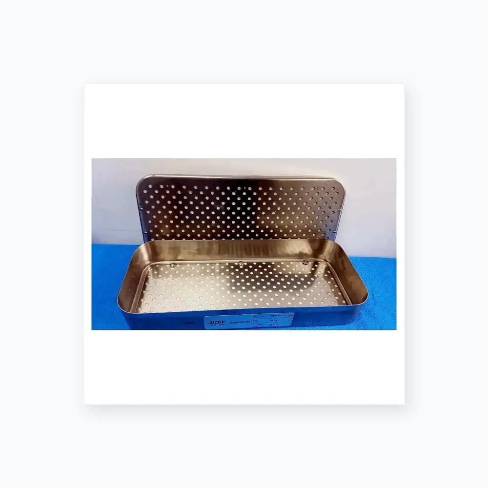 Wolf Knittlingen Sterilization Case Tray With Lid Sterilization Case Tray, second-hand product photo 1