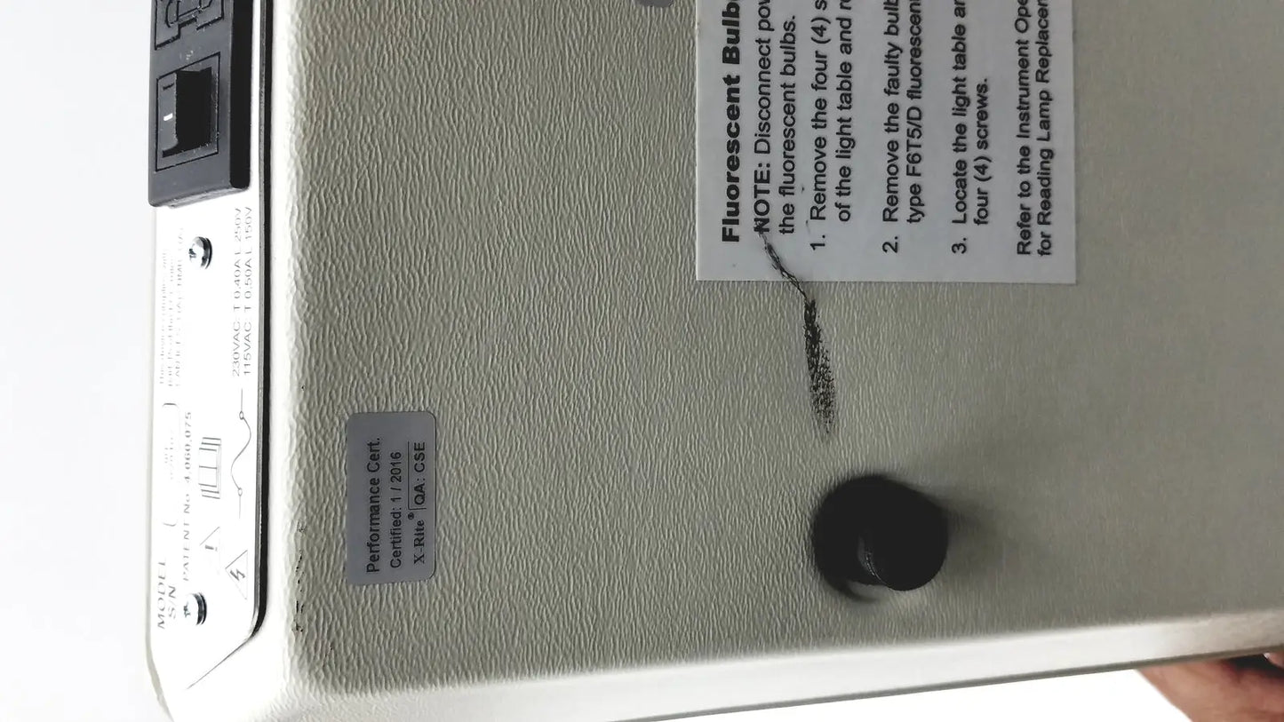 X-rite 301 Transmission Densitometer Densitometer, second-hand product photo 9