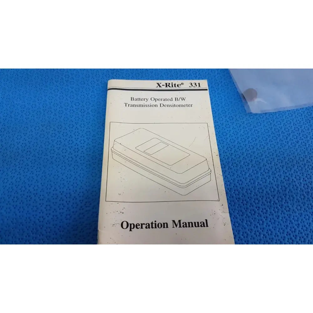 X-Rite 331 Transmission Densitometer – Battery Operated Precision Measuring Device Transmission densitometer, second-hand product photo 6