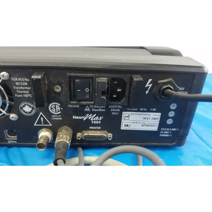 XLTEK NeuroMax 1004 EMG System with 4-Channel Pre-Amplifier Stim Probe & Pedal Electromyography diagnostic system, second-hand product photo 19