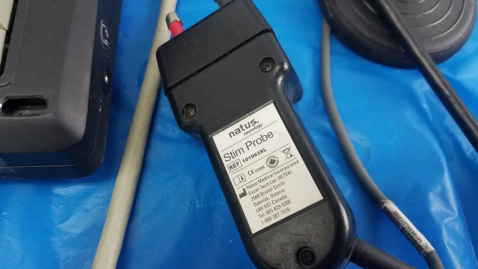 XLTEK NeuroMax 1004 EMG System with 4-Channel Pre-Amplifier Stim Probe & Pedal Electromyography diagnostic system, second-hand product photo 15