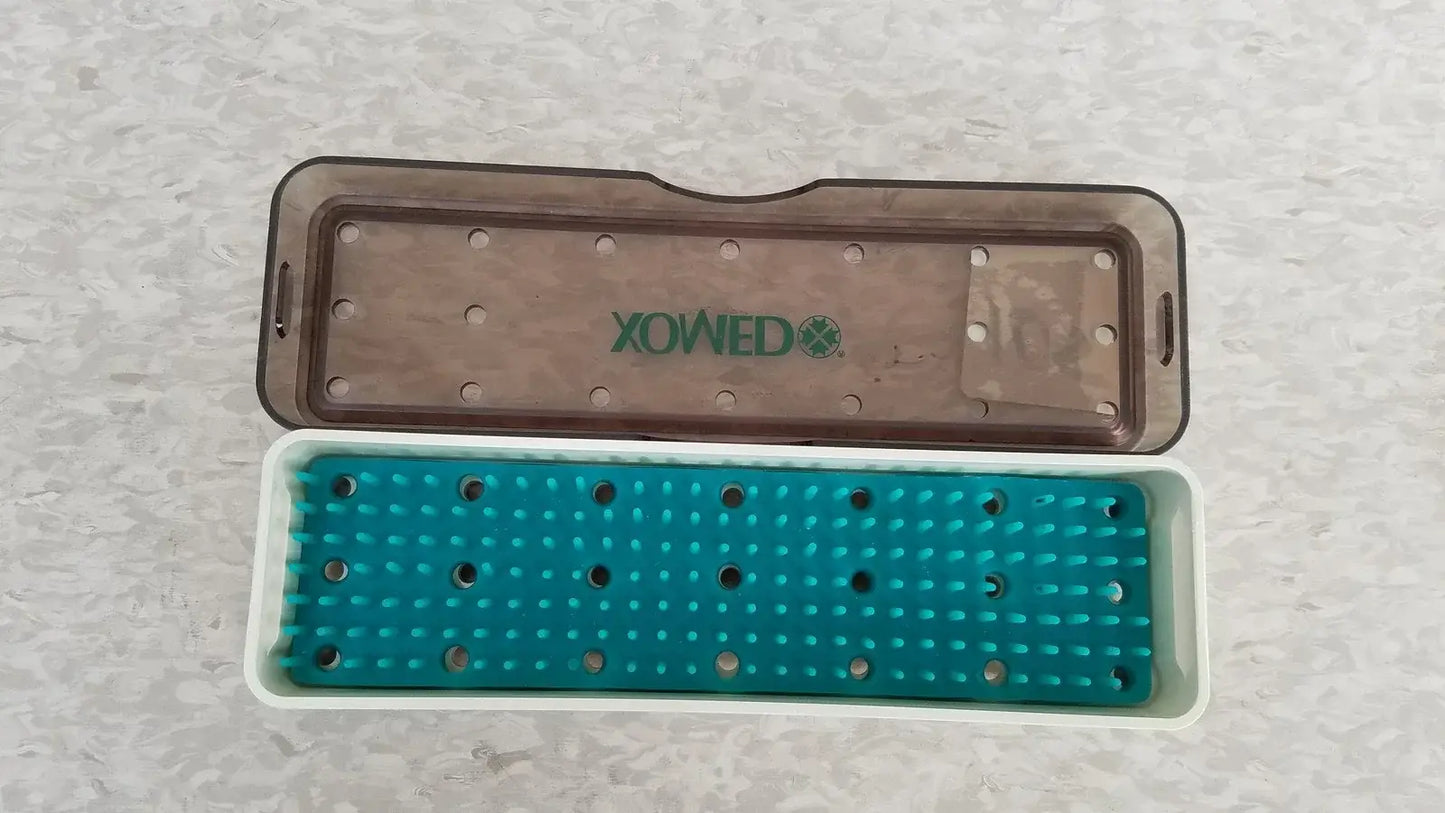 Reuse Medical XOMED Poly Vac Medical Tool Equipment Sterilization Case Sterilization Trays & Cases, second-hand product photo 2