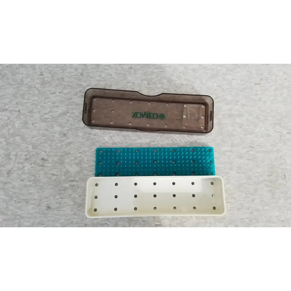Reuse Medical XOMED Poly Vac Medical Tool Equipment Sterilization Case Sterilization Trays & Cases, second-hand product photo 1