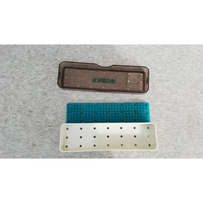 Reuse Medical XOMED Poly Vac Medical Tool Equipment Sterilization Case Sterilization Trays & Cases, second-hand product photo 1