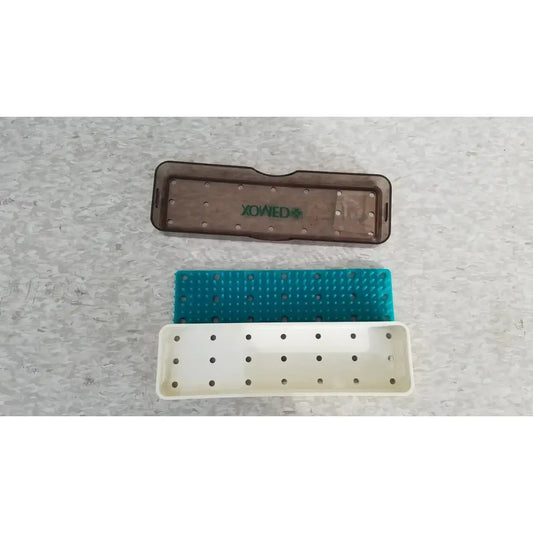 Reuse Medical XOMED Poly Vac Medical Tool Equipment Sterilization Case Sterilization Trays & Cases, second-hand product photo 1