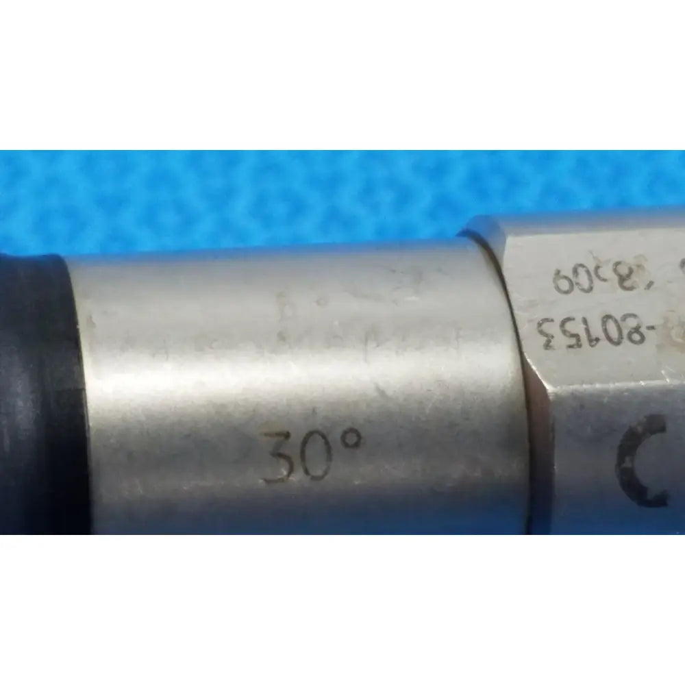 Silver metallic xomed sharpsite autoclavable endoscope with engraved 30° and 18-80153 reuse medical tool