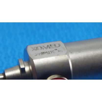 Silver metallic xomed sharpsite autoclavable endoscope with composite ac engraved on hexagonal head for reuse medical use