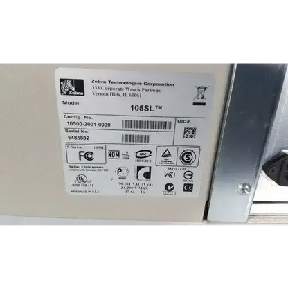 Zebra 105SL Thermal Label Printer Thermal Label Printer, as-is (for parts) product photo 16