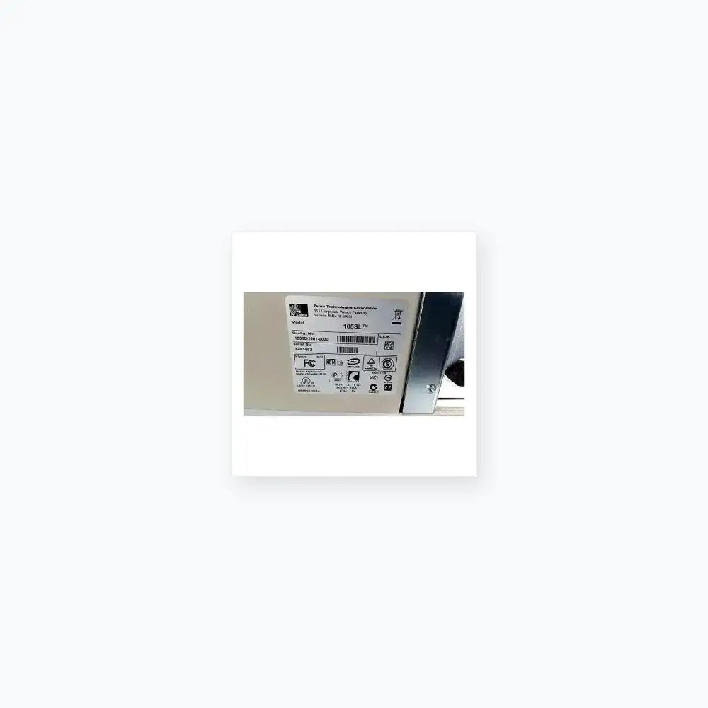 Zebra 105SL Thermal Label Printer Thermal Label Printer, as-is (for parts) product photo 16