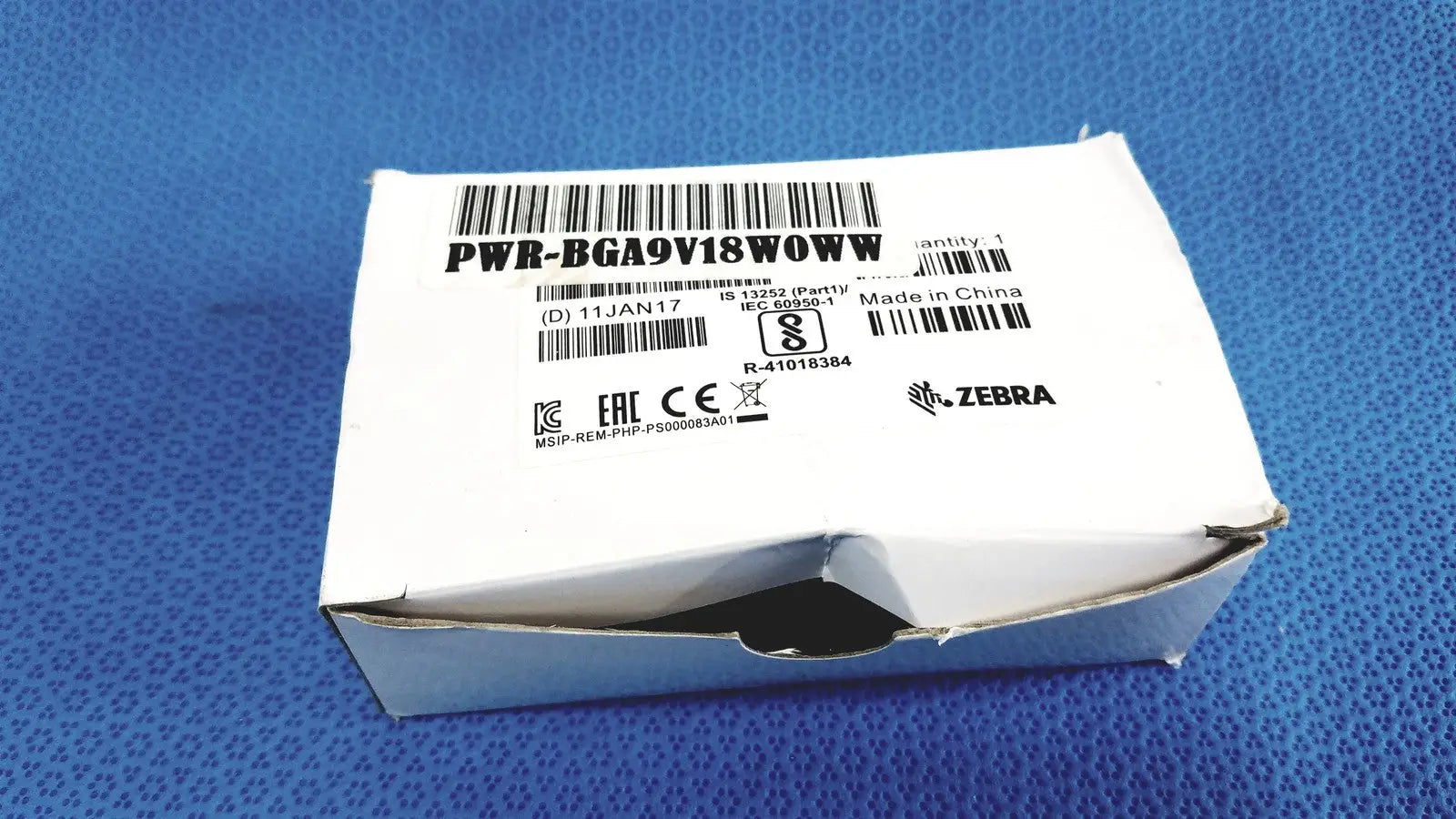 Reuse Medical Zebra PWR-BGA9V18W0WW AC Power Supply PS000083A01 100-240V Power Supplies, second-hand product photo 1