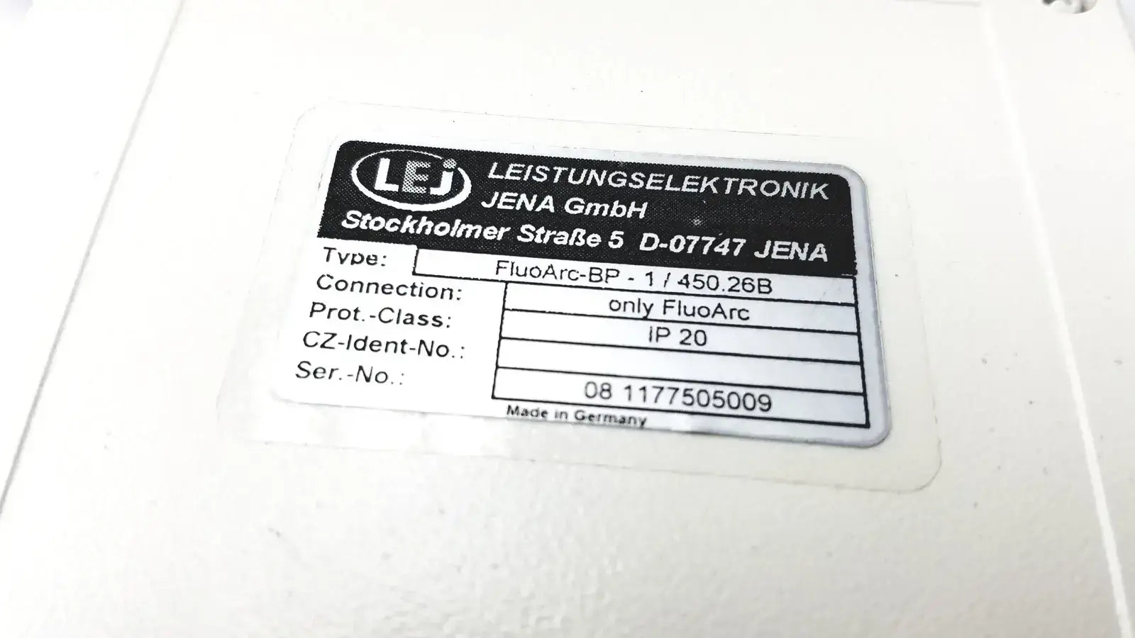 Zeiss FluoArc-BP- 1/450.26B Controller With Cable Microscope Illumination Controller, second-hand product photo 6