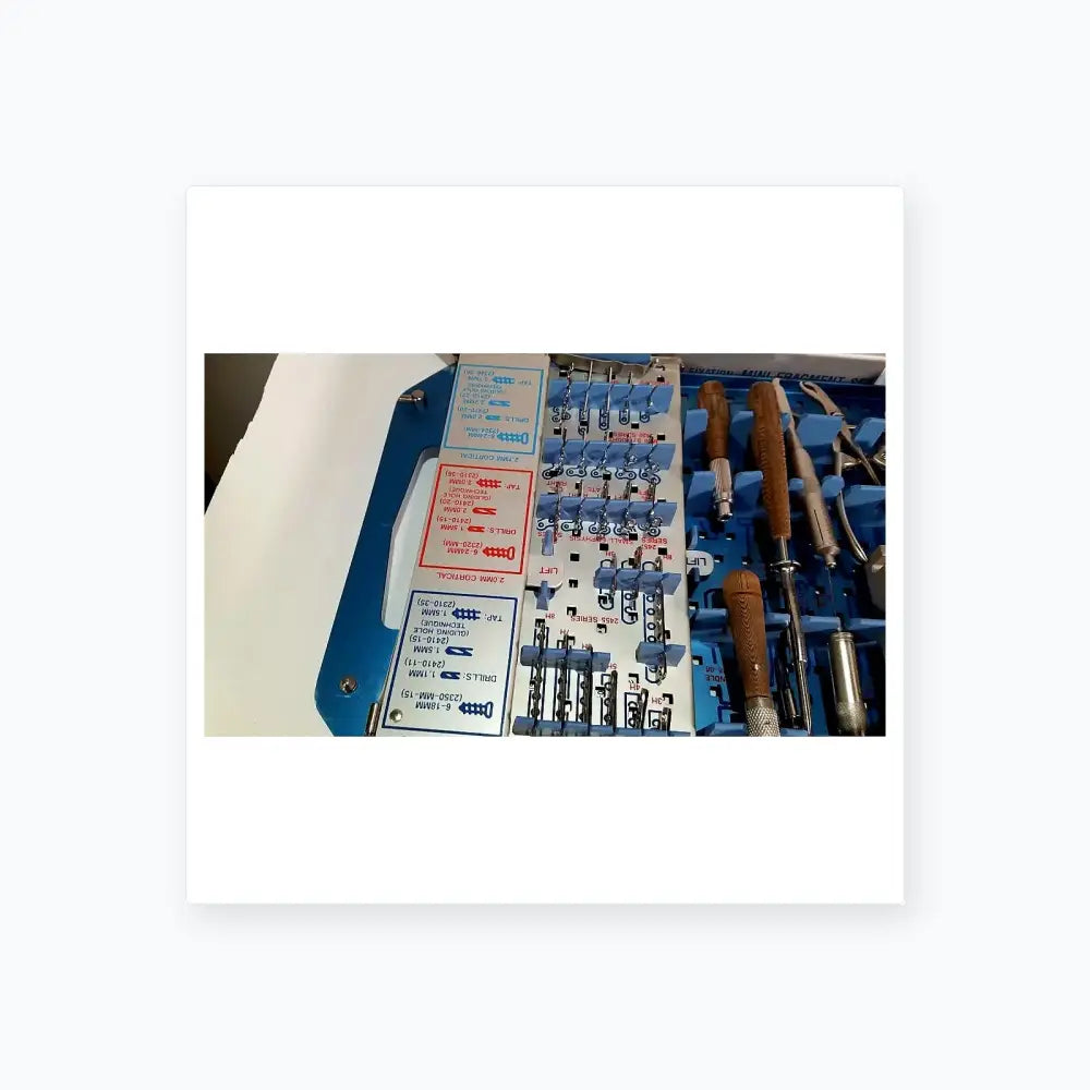 Zimmer Mini Fragment Set 2600-07 Fracture Management Surgical Instrument Set, second-hand product photo 13